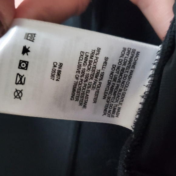 Mens Mountain Hardwear Soft Shell Fleece Jacket size Medium Black - Picture 8 of 16